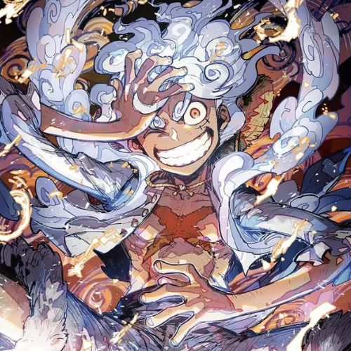 Ilustración Lyffy gear 5 one piece