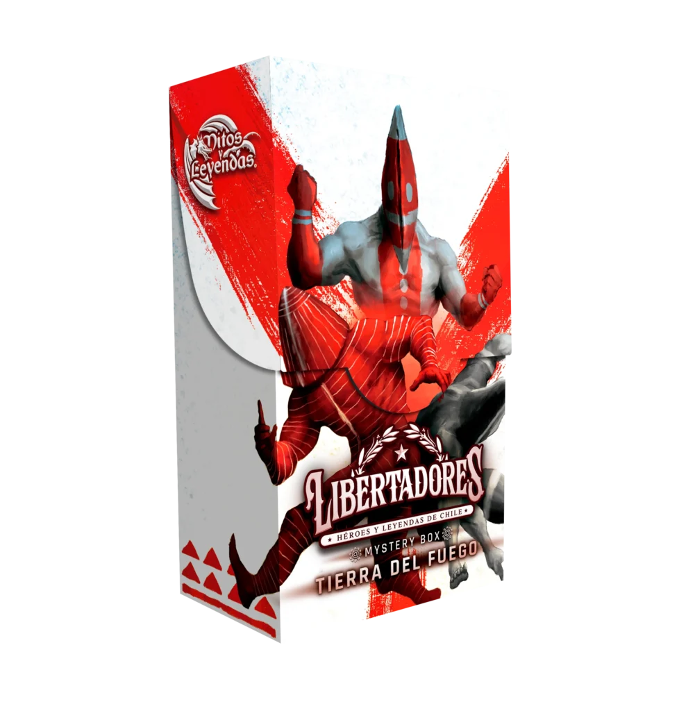 Mystery box libertadores héroes y leyendas de Chile tierra del fuego mitos y leyendas tcg