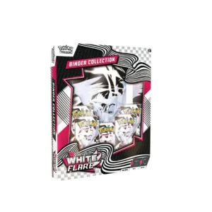 Set Binder collection TCG Pokémon White Flare – Set de cartas coleccionables