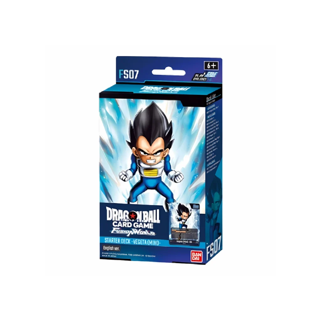 DB Fusion card game Starter deck Vegeta Fs07 mini