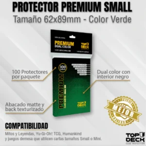 Protector Premium Small Verde Topdeck
